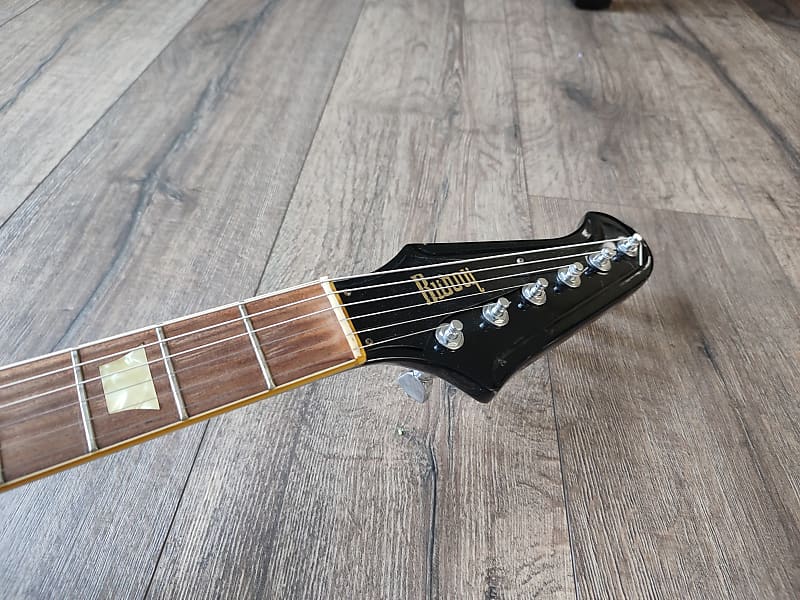 Burny. フルアコ Burny Firebird Japan 80's MIJ Fernandes Offset Gibson Style
