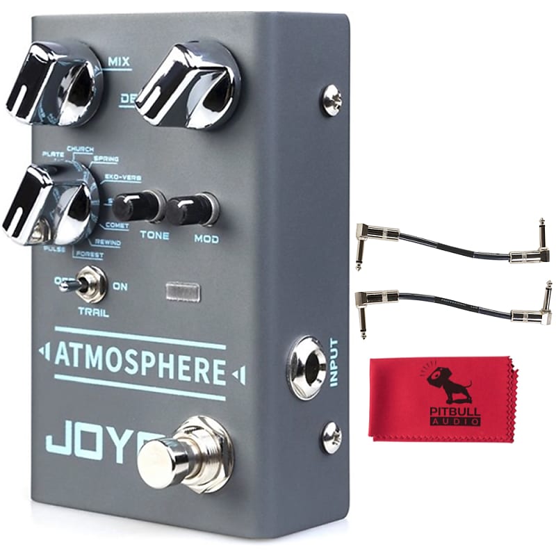 JOYO Revolution Series R14 Atmosphere Reverb Pedal w/ Patch Reverb