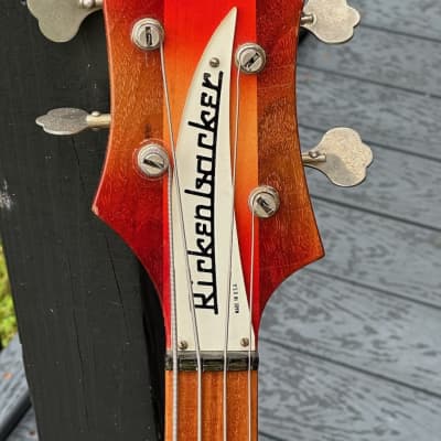 Rickenbacker 4000 Bass 1967 - an ultra rare 4000S in a stunning Fireglo this is as rare as these get ! image 7