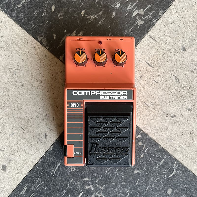 ギター Ibanez CP10 Compression Sustainer 1980s Ibanez CP10 Compressor/Sustainer Vintage Effects Pedal