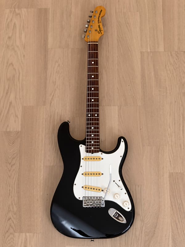 Squier by Fender SST-45 BLK Stratocaster Black Made in Japan