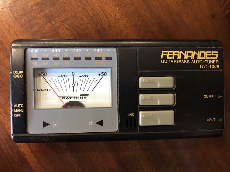 Fernandes GT-1200 Guitar Bass Auto Tuner