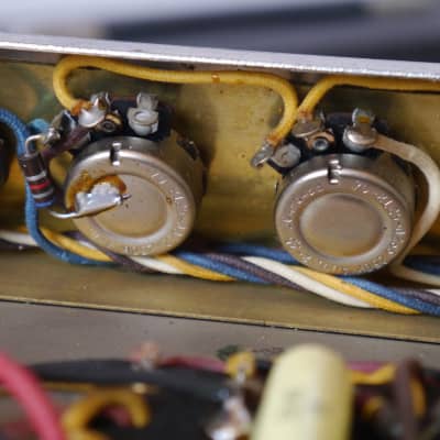 1964 Fender Pro Amp // fully serviced tube amp head // blackface era image 23