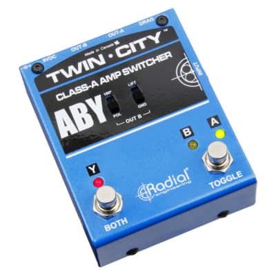 Radial Engineering R800 7115 00 Twin-City Active ABY Amp Switcher Pedal image 2