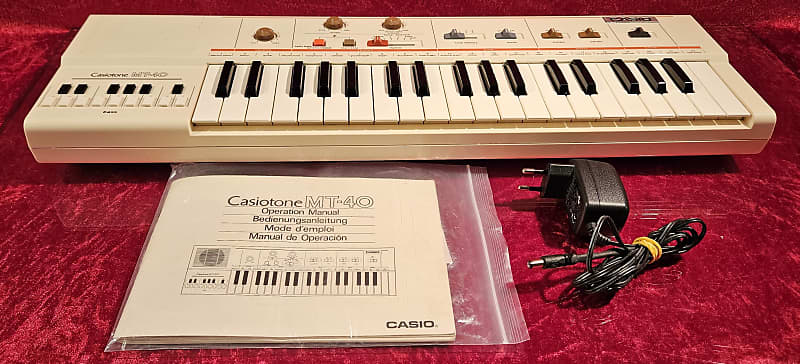 Casio MT-40 Casiotone 37-Key Synthesizer | Reverb