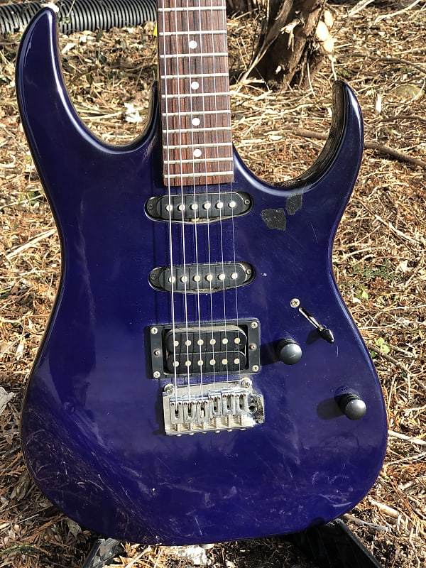 Ibanez EX Series dark blue | Reverb