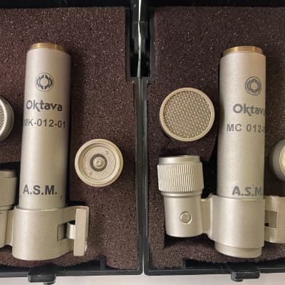 Oktava and Blue Microphone MK-12-01, MC-12-01 and Red Capsules image 4