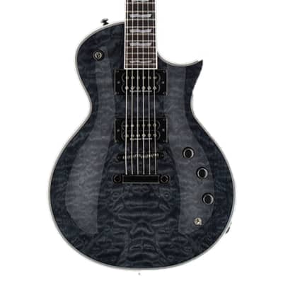 ESP LTD EC-1000 Electric Guitar w/Piezo - See Thru Black - B-Stock image 3