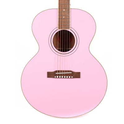 Epiphone Inspired by Gibson J-180 LS Acoustic-Electric Pink for sale