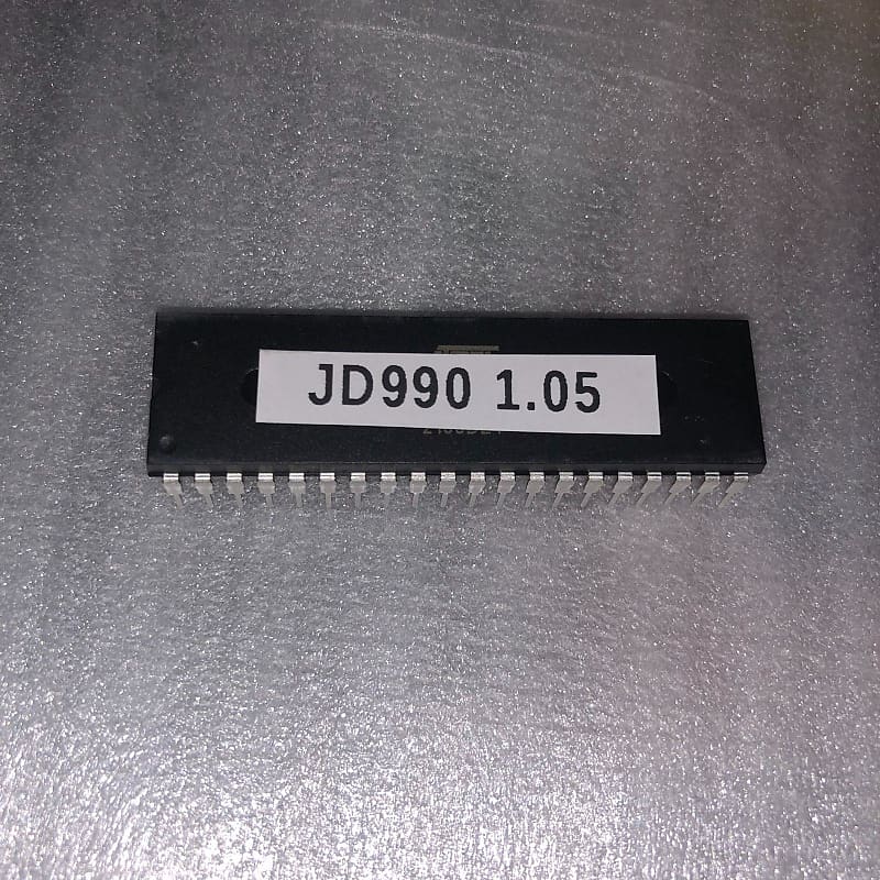 Roland JD-990 System ROM version 1.05 (Latest OS) EPROM upgrade JD990 image 1
