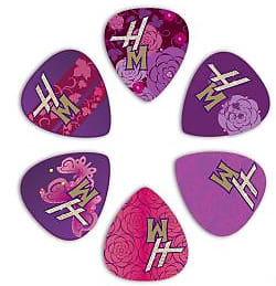 Hannah Montana Guitar Picks Set of 6 Signature Picks image 1