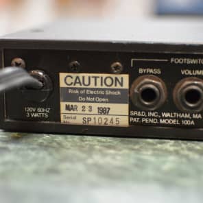 ギター ROCKMAN SUSTAINOR MODEL100 Rockman SUSTAINOR Model 100 GUITAR Preamp 1985 TOM Scholz | Reverb