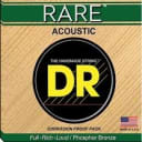 DR Rare Phosphor Bronze Acoustic Guitar Strings RPL-10 Extra Light 10-48