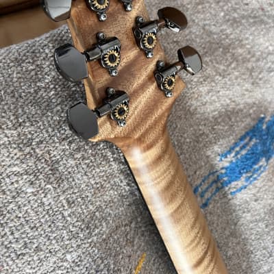 2021 PRS Custom 24 Wood Library - Burnt Maple Leaf - Massive Quilt - Torrefied Flame Maple Neck image 9
