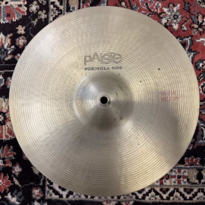 14" Paiste Formula 602 Heavy Hihat 1045/1060gr (VIDEO) image 2