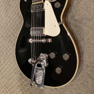 Under 7lbs - Gretsch G6128T-53 Vintage Select '53 Duo Jet with Bigsby - 2023 - Black image 4
