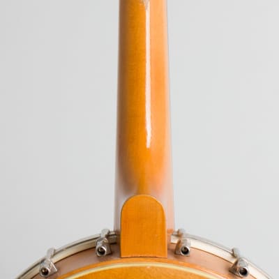 Gibson  Style UB Banjo Ukulele (1924), ser. #11187A-49, original black hard shell case. image 9