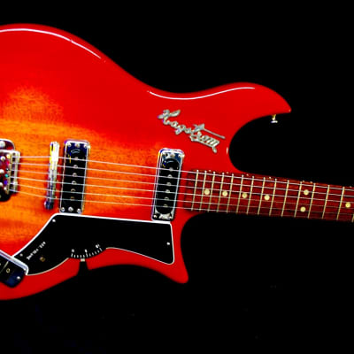 Hagstrom Impala 1965 Red Sunburst.  VINTAGE. Stylish Guitar Icon of the 1960s' s  RARE. image 3