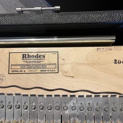 Rhodes Mark II Seventythree Suitcase Piano image 6