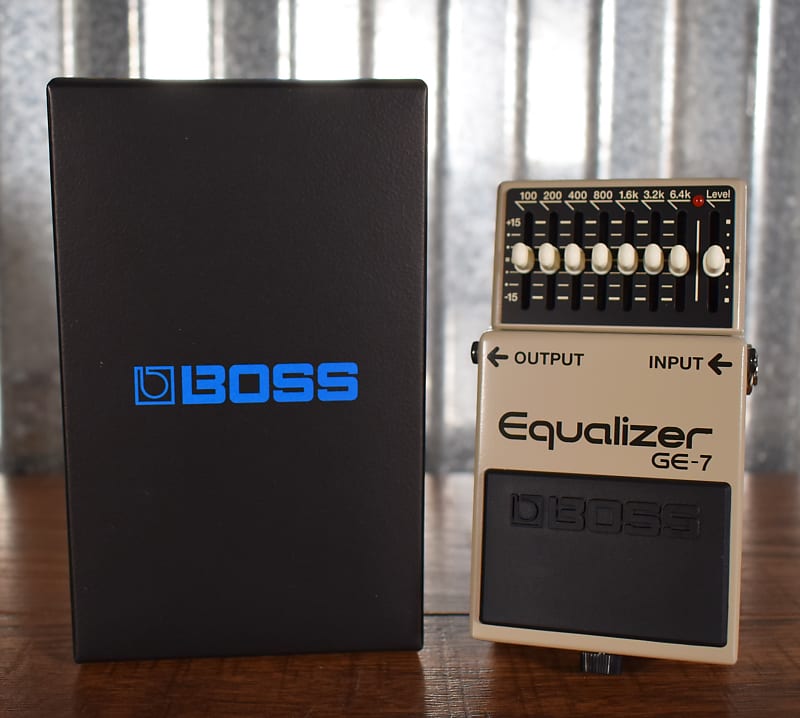 Boss GE-7 Seven Band Graphic Equalizer Guitar Effect Pedal image 1