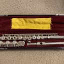 Yamaha YFL-461 Intermediate Offset G B-Foot Flute 1990s Silver