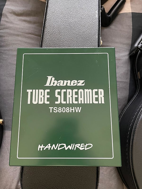 Ibanez TS808HW Hand-Wired Tube Screamer Overdrive 2009 - Present - Green image 1