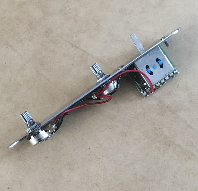 Loaded import style vintage telecaster control plate for reverb