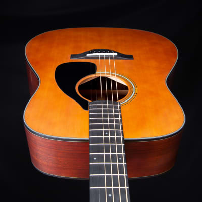Yamaha Red Label FG3 Acoustic Guitar - Vintage Natural SN IIO291350 image 8