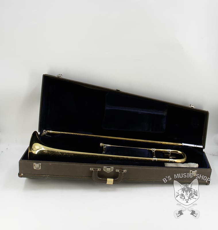 Used Conn Trombone Reverb