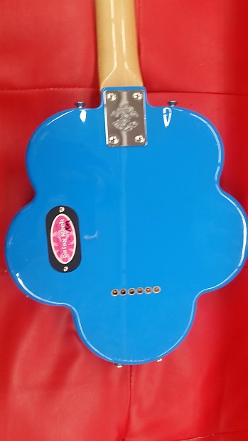 Majestic Full Body Royal Blue Electric Guitar · Creative Fabrica