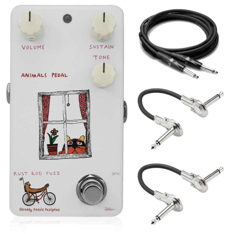 Animals Pedal Rust Rod Fuzz V2 Skreddy Pedals Designed Guitar Effects Pedal