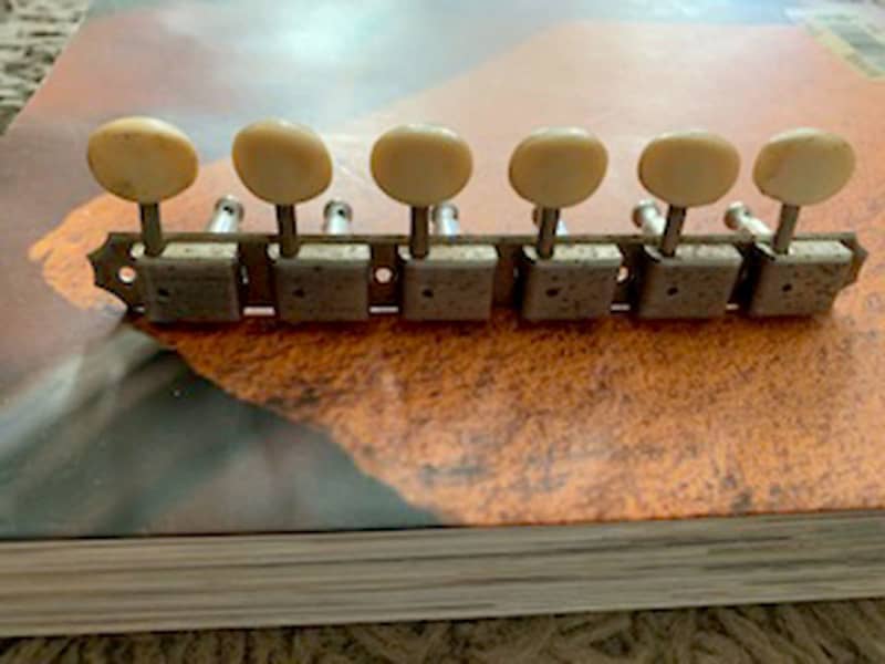 Kluson Vintage 6 inline tuners for Fender 1967 - 1970 image 1