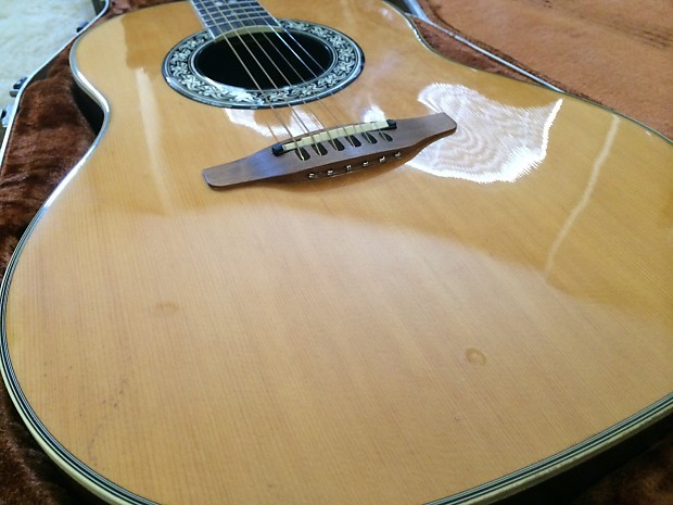 1979 Vintage Ovation 1617 electric/acoustic | Reverb
