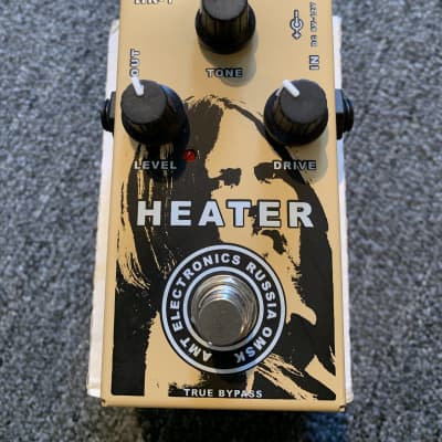 AMT Electronics HR-1 Heater Boost / Overdrive 2010s - Yellow image 1