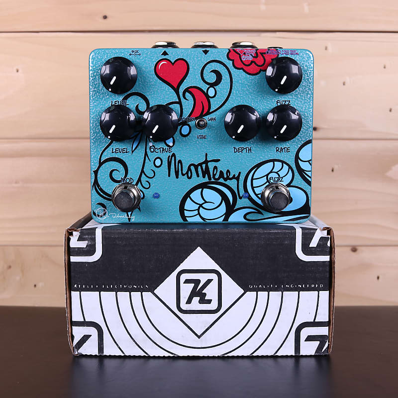 Keeley Monterey Rotary Fuzz Vibe Guitar Effect Pedal image 1