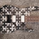 Ibanez RG7321 2008 - Black And White Puzzle Pieces Swirl RG JEM 7 String