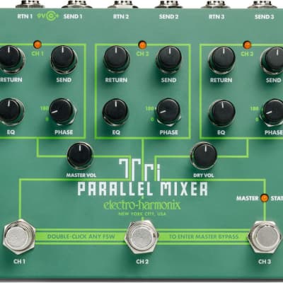 ギター electro-harmonix PARALLEL MIXER Tri Parallel Mixer | Effects Loop Mixer / Switcher - Electro