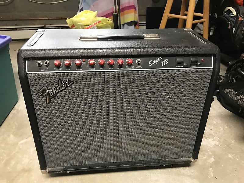 Fender super deals 112 tube amp