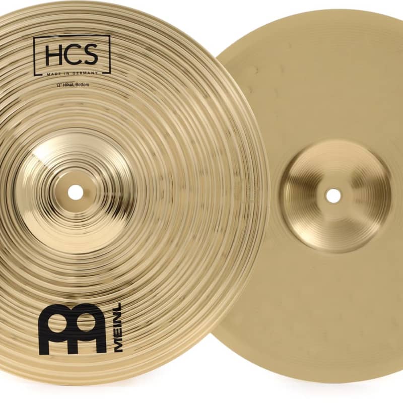 Meinl Cymbals 13 inch HCS Hi-hat Cymbals (3-pack) Bundle | Reverb