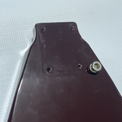 2005 MIJ Jackson RR3 RR Rhoads V Red Flame Guitar Body Floyd Tremolo Ready image 16