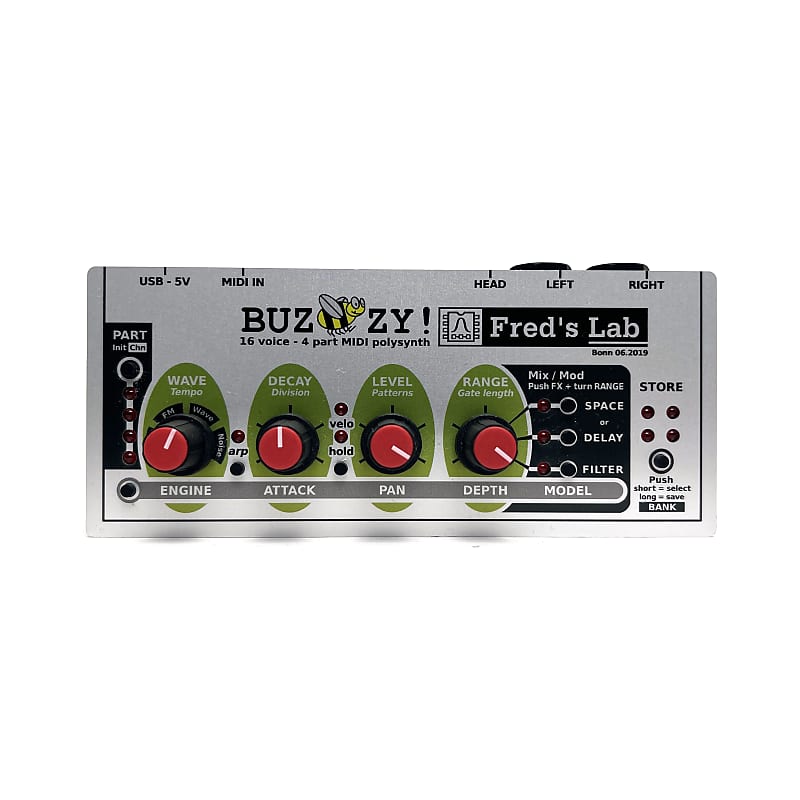 お買い得商店街 voice 16 Buzzzy! Lab Fred's 4 Buzzy Rare synth poly part 鍵盤楽器
