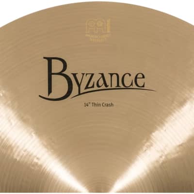 Meinl 14” Byzance Traditional Thin Crash Cymbal - B14TC image 6