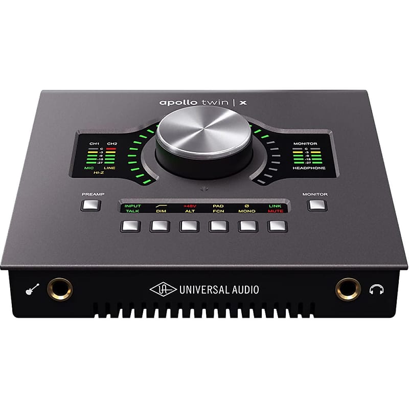 Universal Audio Apollo Twin X DUO Thunderbolt 3 Desktop Audio Interface with Real-Time UAD Processin image 1