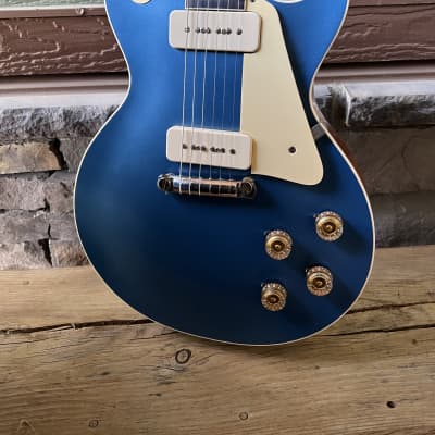 MINT 2023 Gibson Custom Shop Special Order M2M R4 '54 Les Paul Standard Reissue Pelham Blue P-90s OHSC image 3