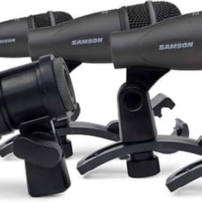 Samson DK705 5-Piece Drum Microphone Kit w/ Hard Case image 1