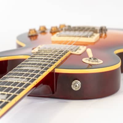 2014 Epiphone Les Paul Standard Pro Plustop Electric Guitar - Burbon Burst image 7