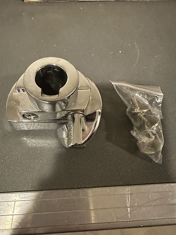 Sonor Force 2000/3000 Tom Mount Bracket 1990s Chrome Reverb