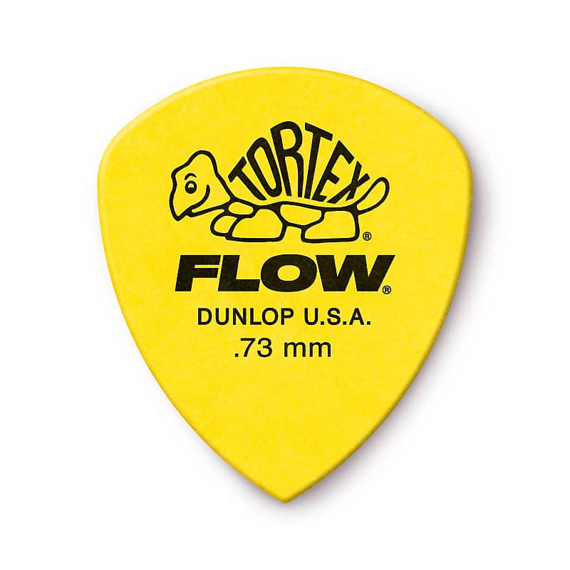 Dunlop 558P73 Tortex Flow .73mm Guitar Picks (12-Pack) image 1