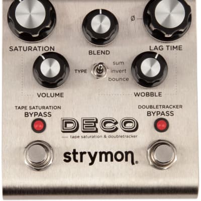 New - Strymon Deco Tape Saturation and Doubletracker Pedal image 1