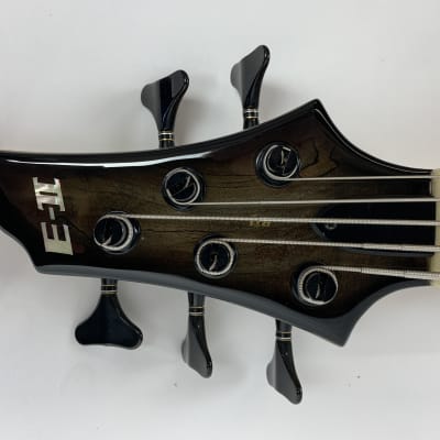 ESP E-II BTL-5 Black Natural Burst 5-String Electric Bass Guitar + Hard Case B-Stock Made in Japan image 16